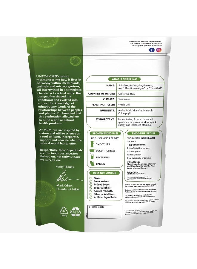 Super Foods Spirulina Powder, 8.5 Ounce