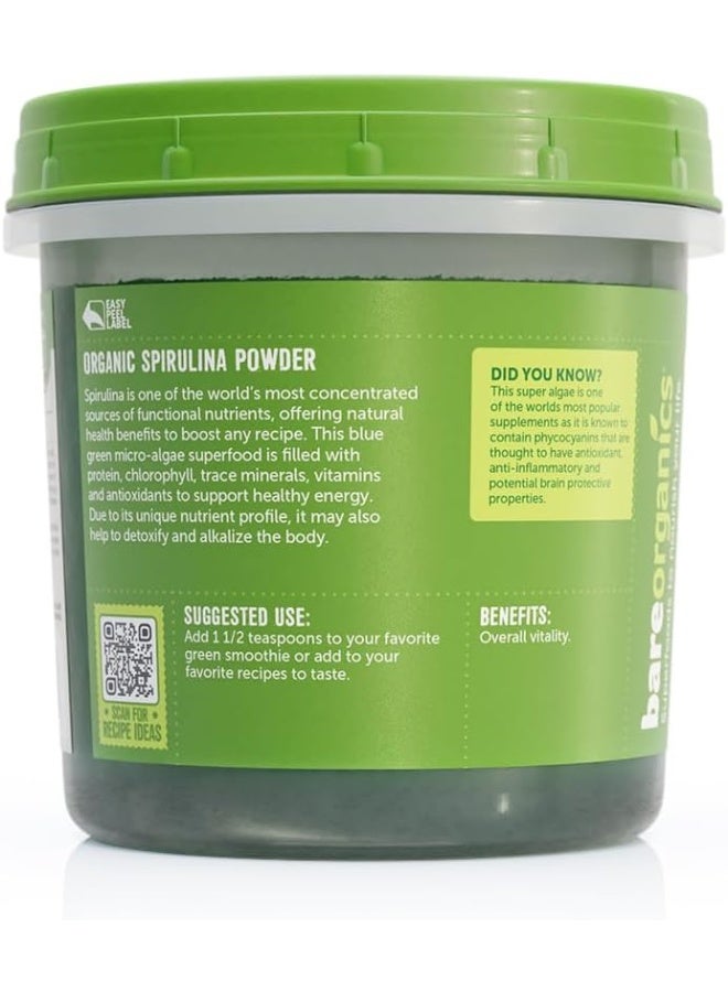 Raw Organic Spirulina Powder
