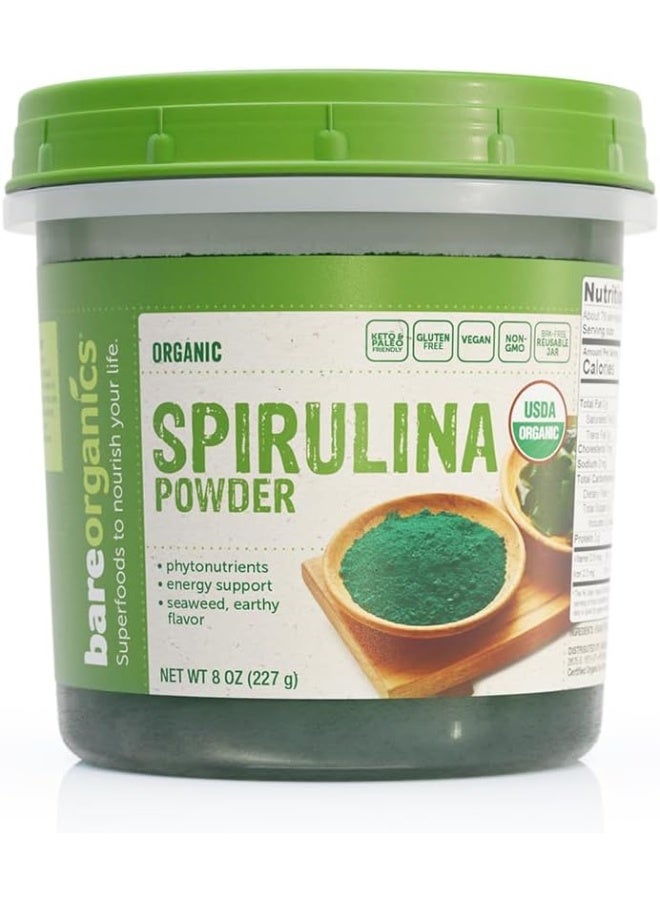 Raw Organic Spirulina Powder