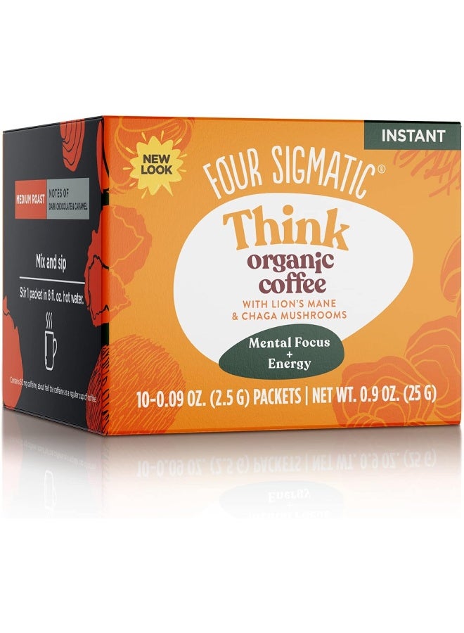 Medium Roast Mushroom Coffee Lion'S Mane & Chaga 10Sach