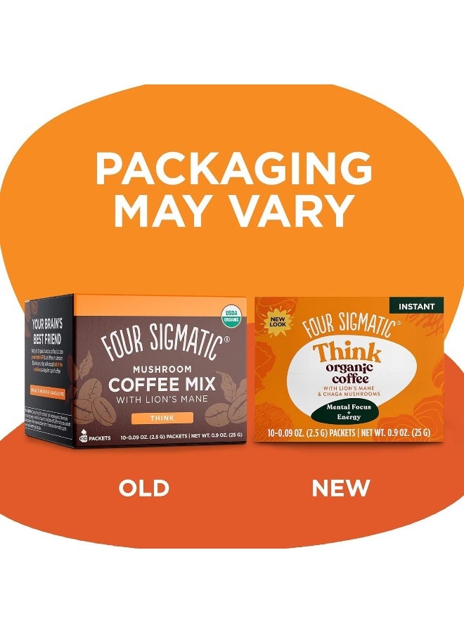 Medium Roast Mushroom Coffee Lion'S Mane & Chaga 10Sach