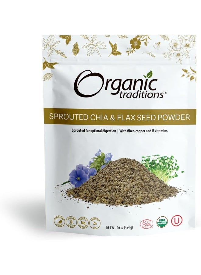 Sprouted Chia & Flax Seed Powder