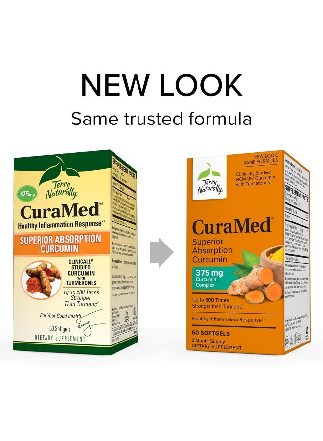 Europharma/ Curamed 375 Milligrams 60 Softgels