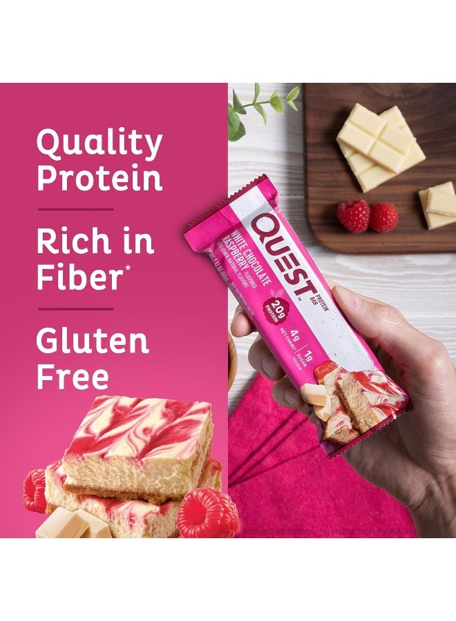 Nutrition Protein Bar White Chocolate Raspberry Pack Of 12