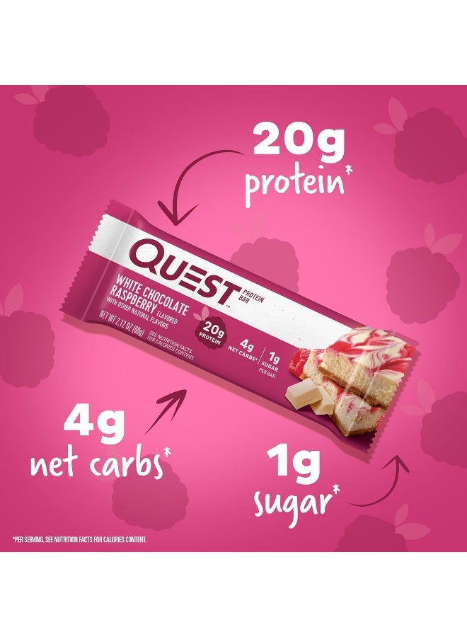 Nutrition Protein Bar White Chocolate Raspberry Pack Of 12