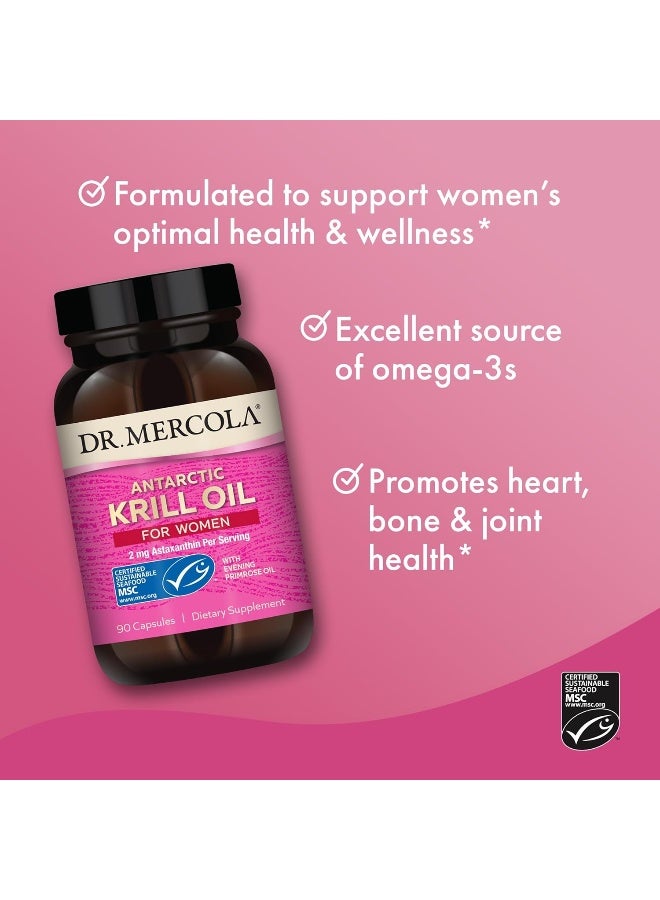 Krill Oil For Women 90 Capsules