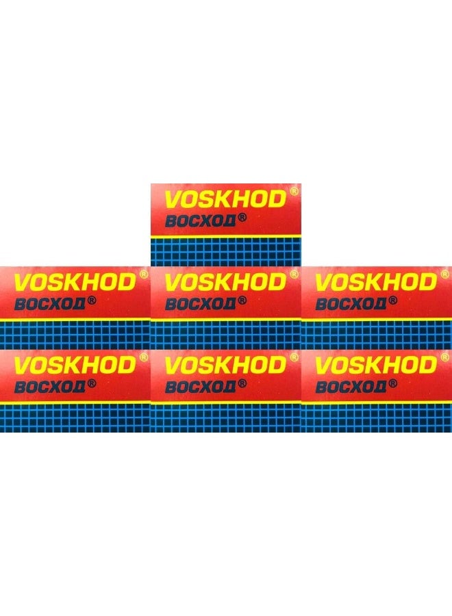 35 Voskhod Teflon Coated Double Edge Razor Blades