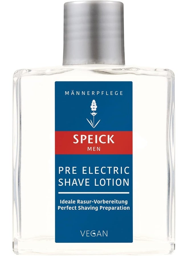 Men Pre Electric Shave Lotion With Relaxing Lavender Oil And A Blend Of Essential OilsNatural Vegan Skin Care3.4 Fluid Ounces