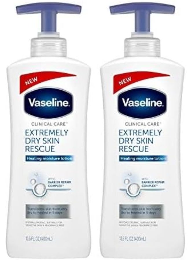 Extremely Dry Skin Rescue Body Lotion (400Ml) Pack Of 2