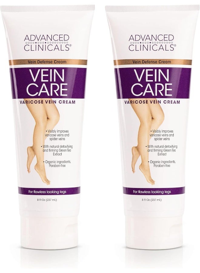 Vein CareEliminate The Appearance Of Varicose Veins. Spider Veins. Guaranteed Results! (Two 8Oz)