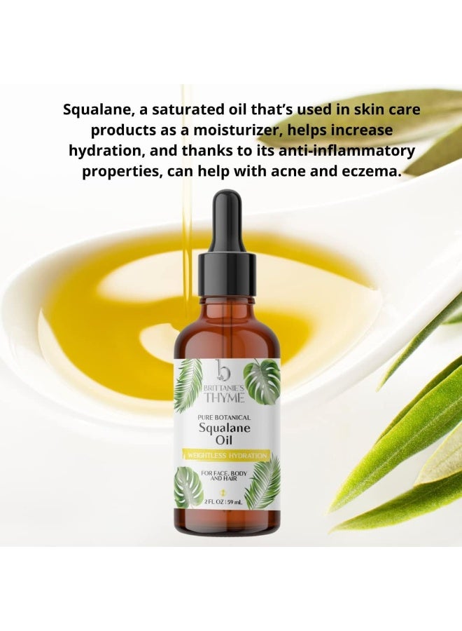 Squalane Skin Oil Luxurious Formula Made With Natural Ingredients