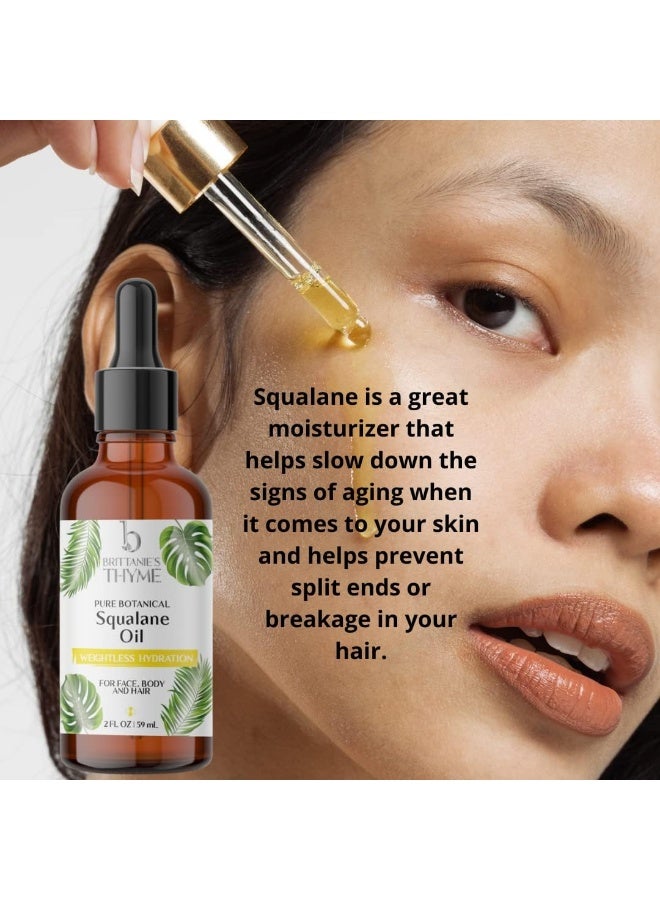 Squalane Skin Oil Luxurious Formula Made With Natural Ingredients