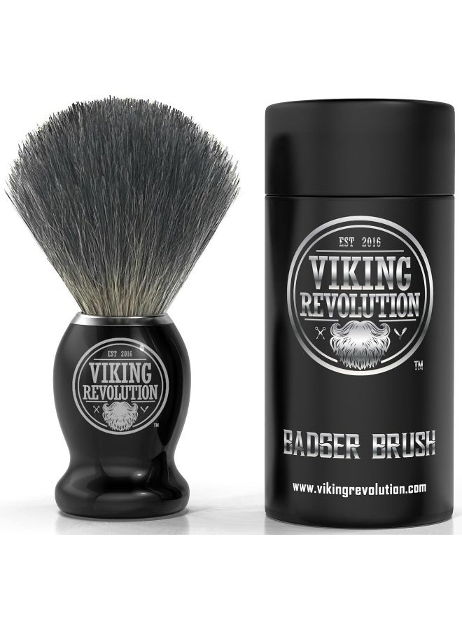 Badger Hair Shaving BrushShave Brush For Wet Shave Using Shaving Cream & SoapBest Shave Of Your Life For Safety RazorDouble Edge RazorStraight Razor Or Shaving Razor