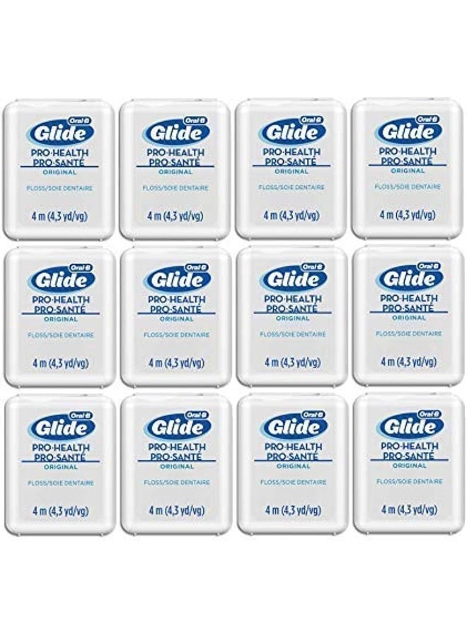 Glide Oral-B Pro-Health Original FlossSmall Size 4 Meters (4.3 Yards) Pack Of 12