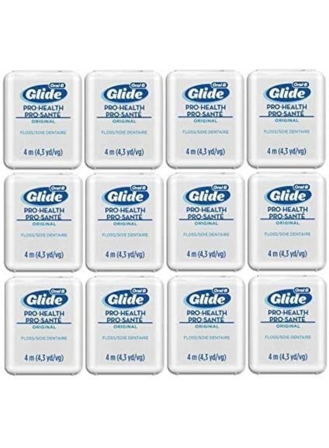 Glide Oral-B Pro-Health Original FlossSmall Size 4 Meters (4.3 Yards) Pack Of 12