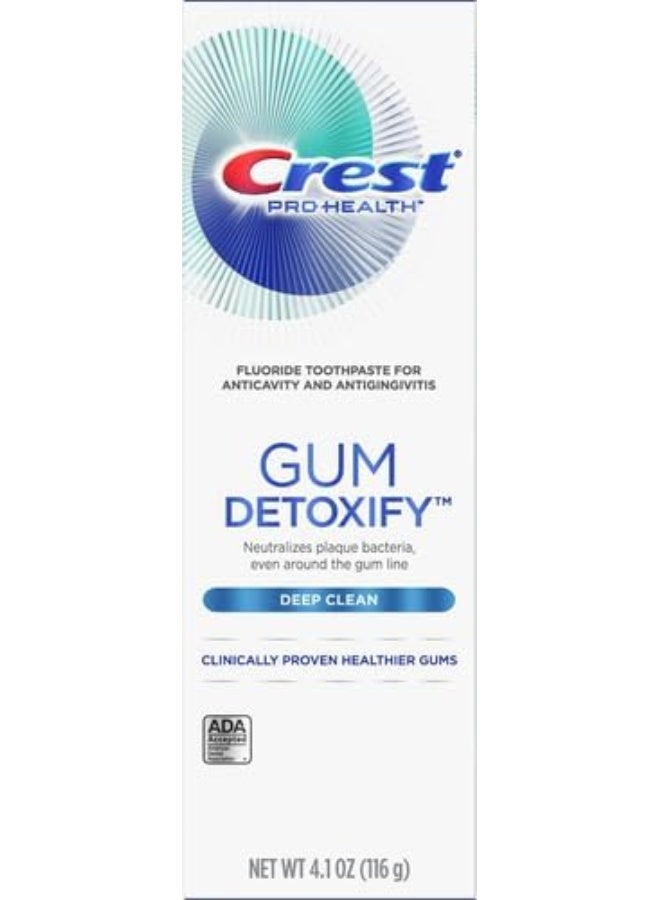 Gum Detoxify Deep Clean Toothpaste4.1 Oz