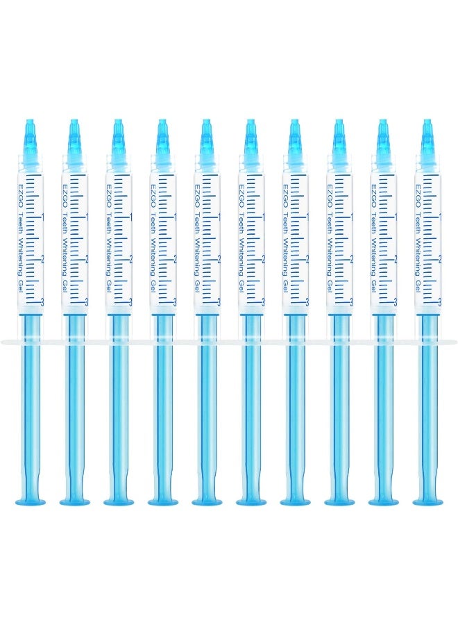 Ezgo Teeth Whitening Gel Syringe22% Carbamide Peroxide(10) 5Ml SyringesNo Sensitivity