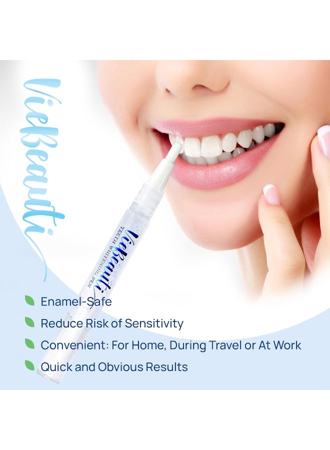 Viebeauti Teeth Whitening Pen (3 Pcs)30+ UsesEffectivePainlessNo SensitivityTravel-FriendlyEasy To UseBeautiful White SmileMint Flavor