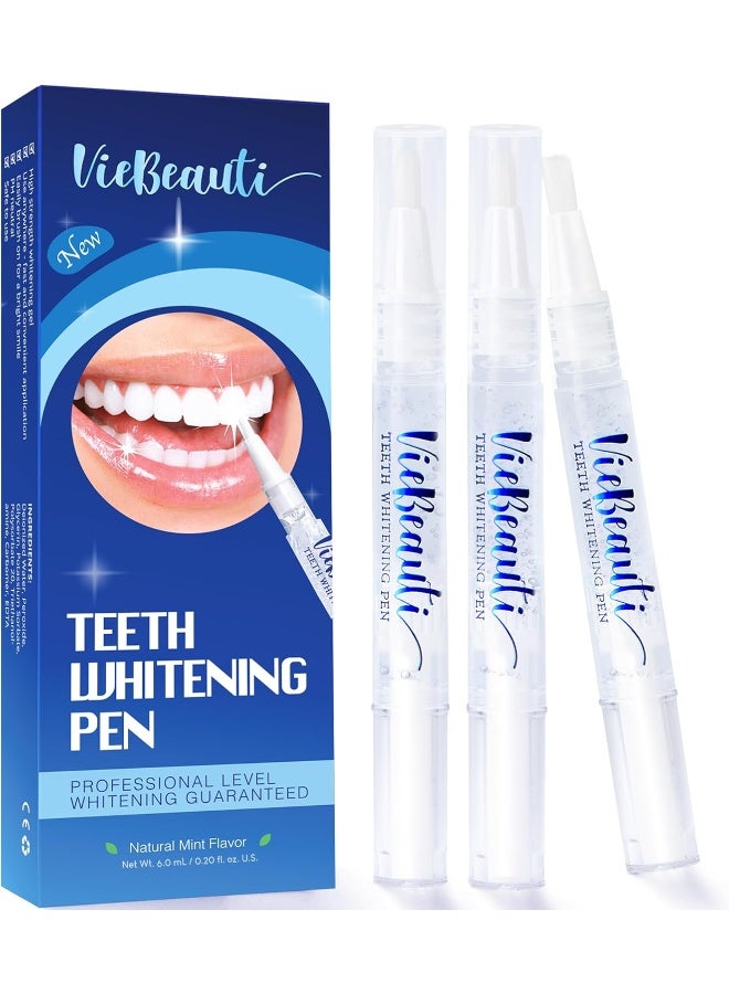 Viebeauti Teeth Whitening Pen (3 Pcs)30+ UsesEffectivePainlessNo SensitivityTravel-FriendlyEasy To UseBeautiful White SmileMint Flavor