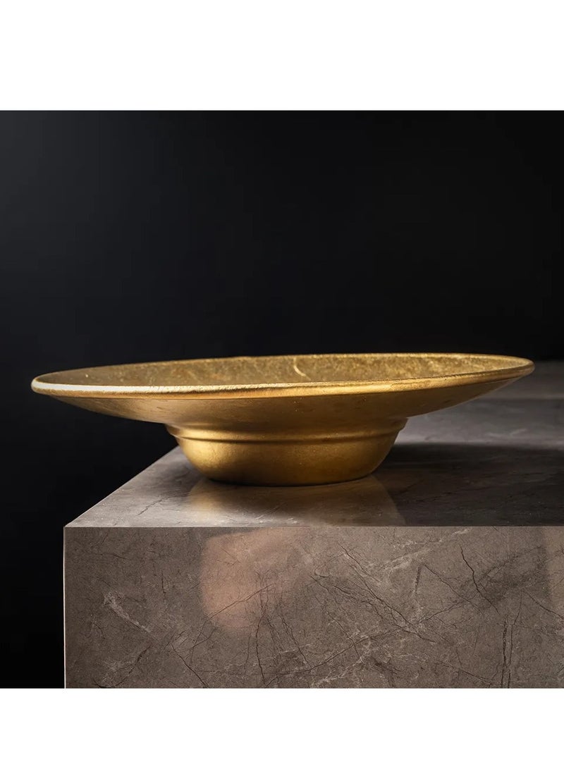 Luxurious Gold Bowl