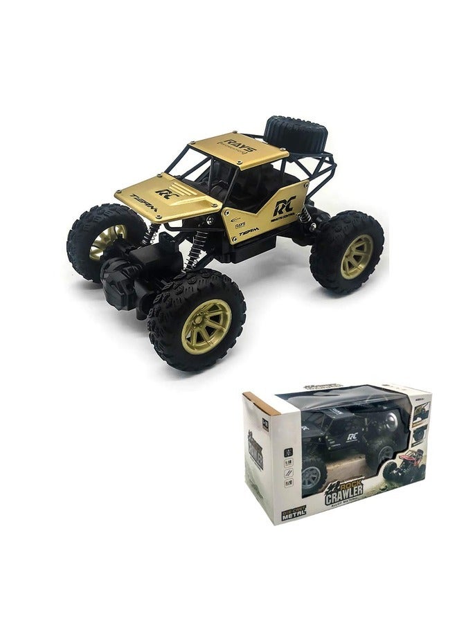 1:18 Alloy 4x4 Off-Road RC Climbing Car - High-Speed Remote Control Model with Rechargeable Batteries  Ultimate Gift for Kids.