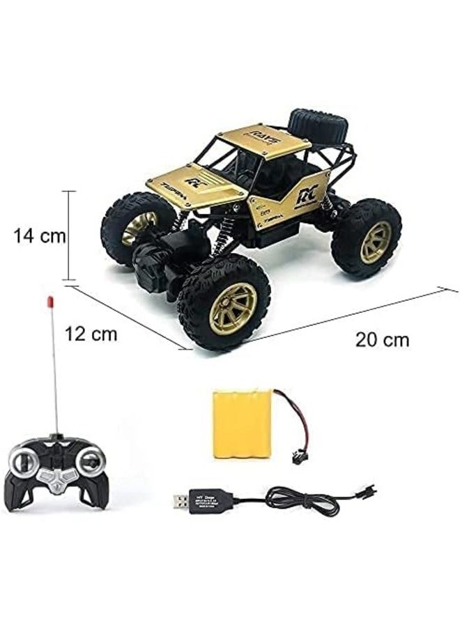 1:18 Alloy 4x4 Off-Road RC Climbing Car - High-Speed Remote Control Model with Rechargeable Batteries  Ultimate Gift for Kids.