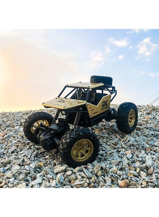 1:18 Alloy 4x4 Off-Road RC Climbing Car - High-Speed Remote Control Model with Rechargeable Batteries  Ultimate Gift for Kids.