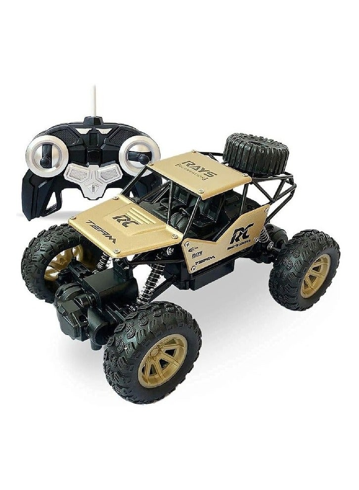 1:18 Alloy 4x4 Off-Road RC Climbing Car - High-Speed Remote Control Model with Rechargeable Batteries  Ultimate Gift for Kids.