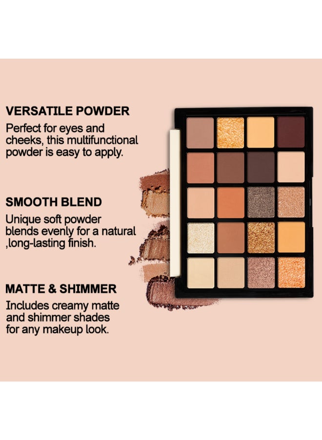 Shadow Gallery 20 Color Eyeshadow Palette 3