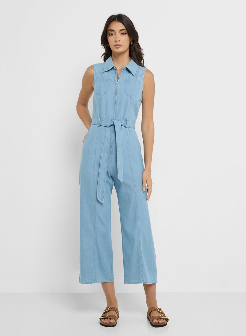 Belted Jumpsuit