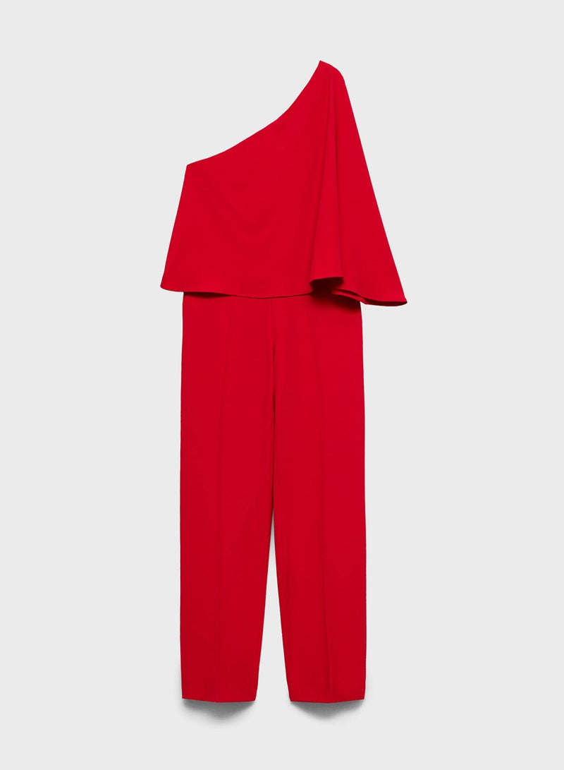 One Shoulder Jumpsuit