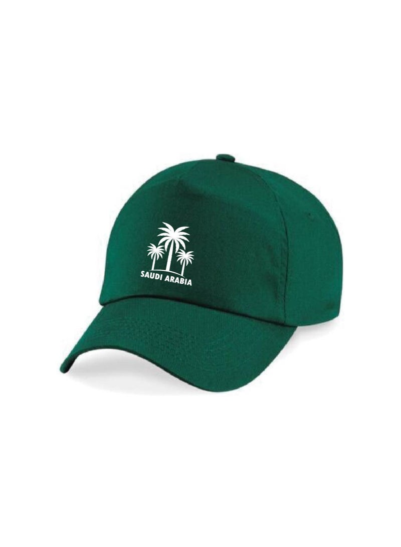 Saudi National Day T Shirt for Girls, Cap, Badge, Flag Set Celebrate Pakistan Saudi National Day with this Kids Combo Pack in Style