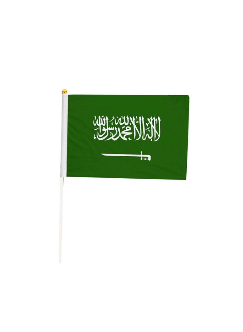 Saudi National Day T Shirt for Girls, Cap, Badge, Flag Set Celebrate Pakistan Saudi National Day with this Kids Combo Pack in Style