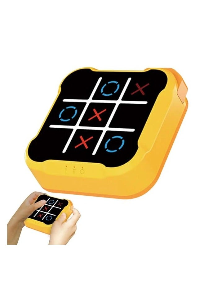 Portable Tic Tac Toe Bolt Game - Handheld Puzzle Console for Kids & Adults | Travel-Friendly Educational Toy for Memory Growth | Perfect Birthday Gift for All Ages