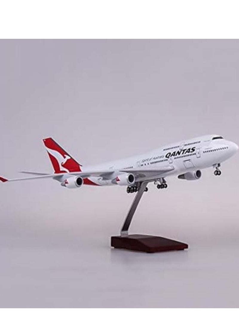 Qantas Boeing 747 Airplane Models for Adults, 47cm Aircraft Model