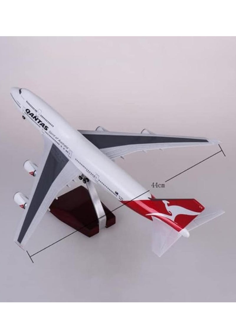 Qantas Boeing 747 Airplane Models for Adults, 47cm Aircraft Model