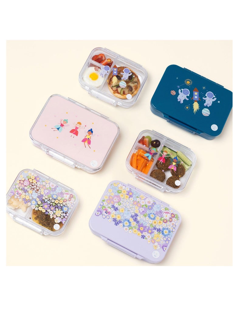 Little AI  Cosmic explorer bento box - 4 compartment