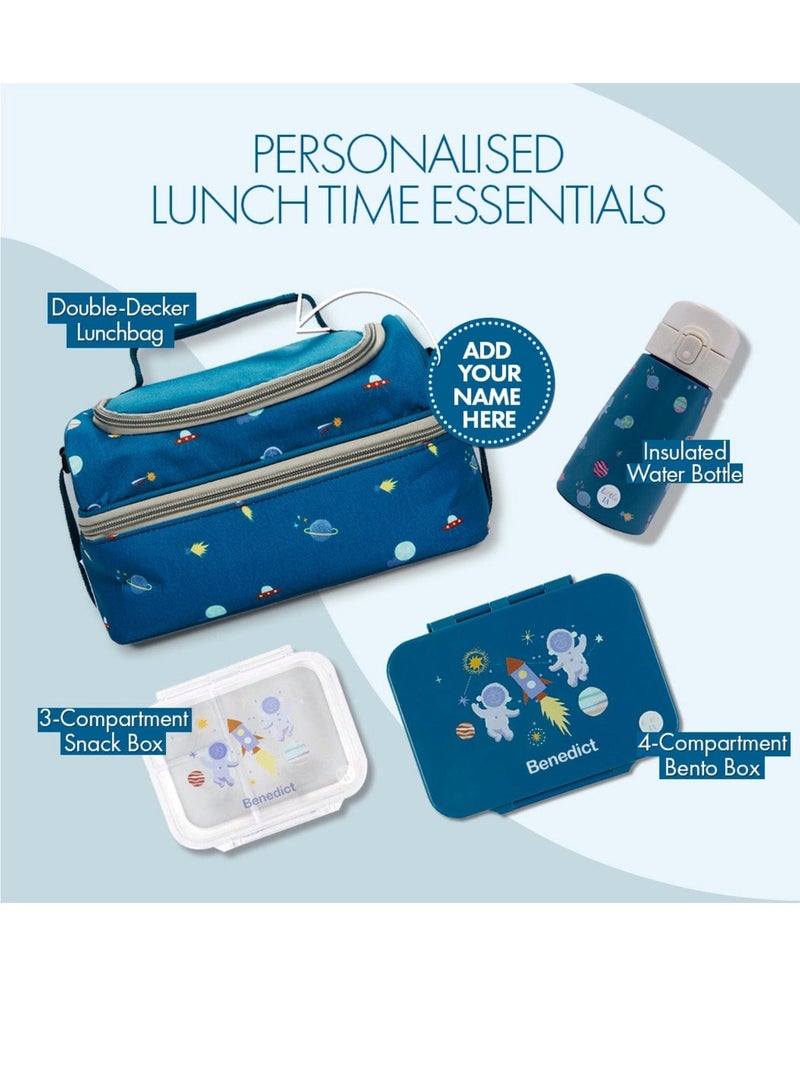 Little AI Cosmic explorer double-decker lunch bag