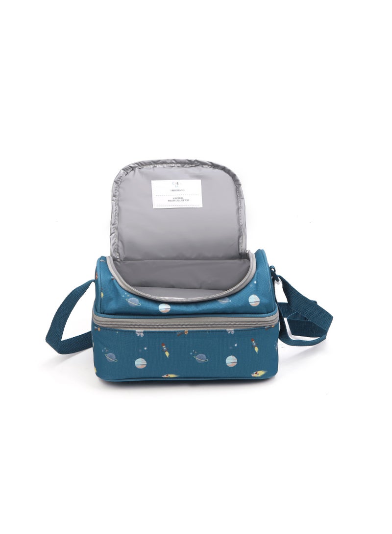 Little AI Cosmic explorer double-decker lunch bag