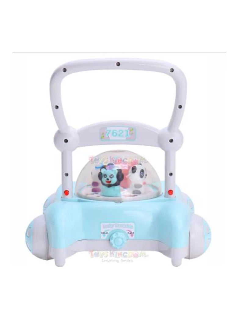 Lovely Baby Walker LB-7621, Soft Blue