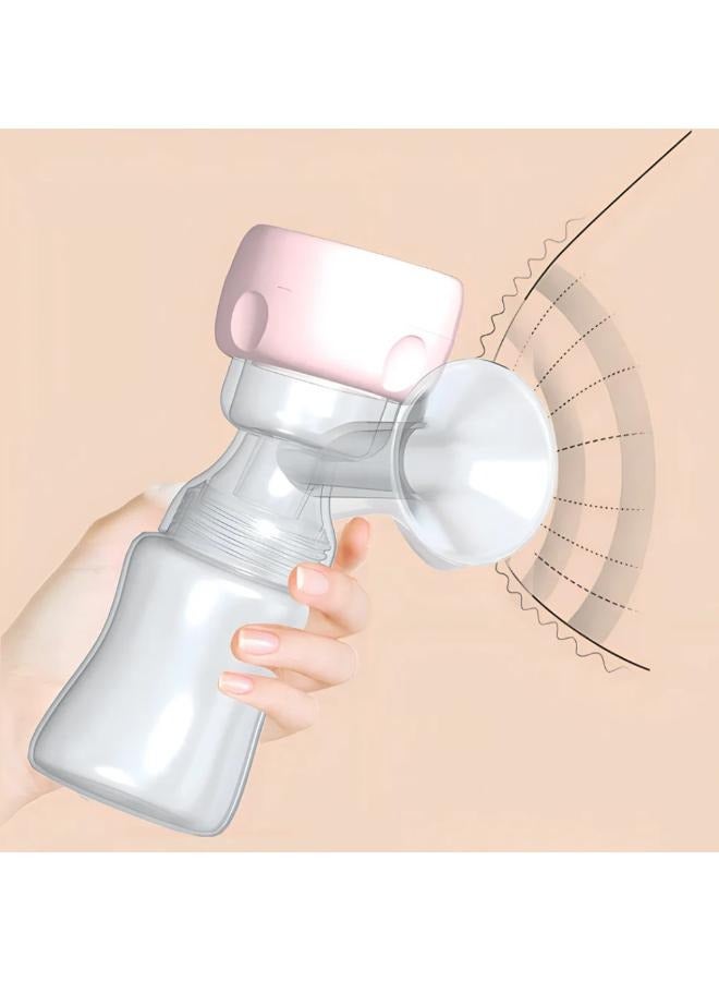 Electric Breast Pump Double-sided Suction Portable Silent Fully Automatic Integrated Hands-free Milk Collector Rechargeable Breast Pump