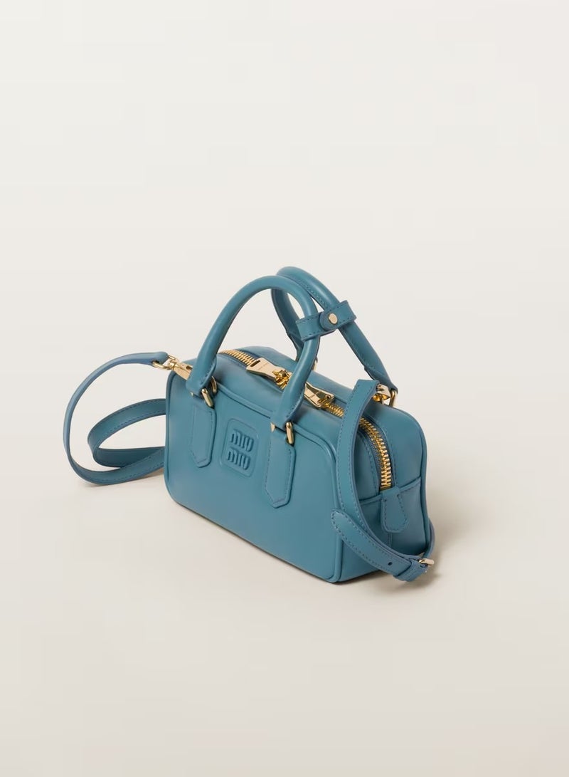 miu Arcadie leather bag