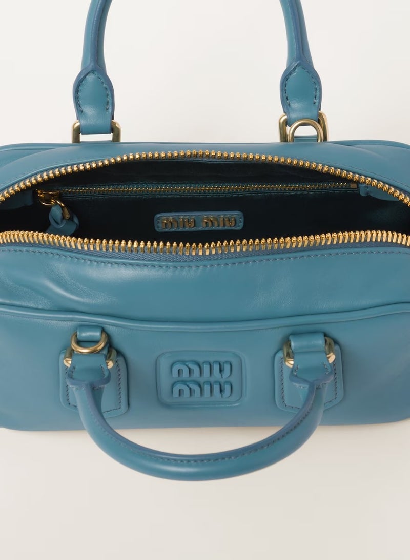 miu Arcadie leather bag