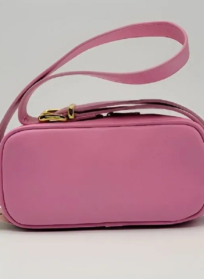 miu Softy Buckle Shoulder Bag