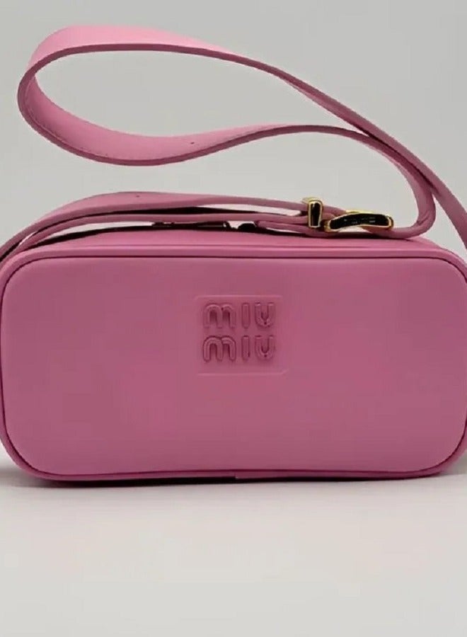 miu Softy Buckle Shoulder Bag