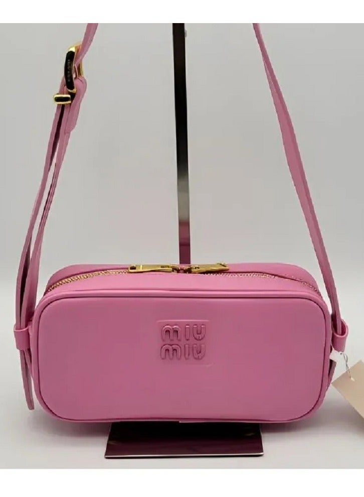 miu Softy Buckle Shoulder Bag