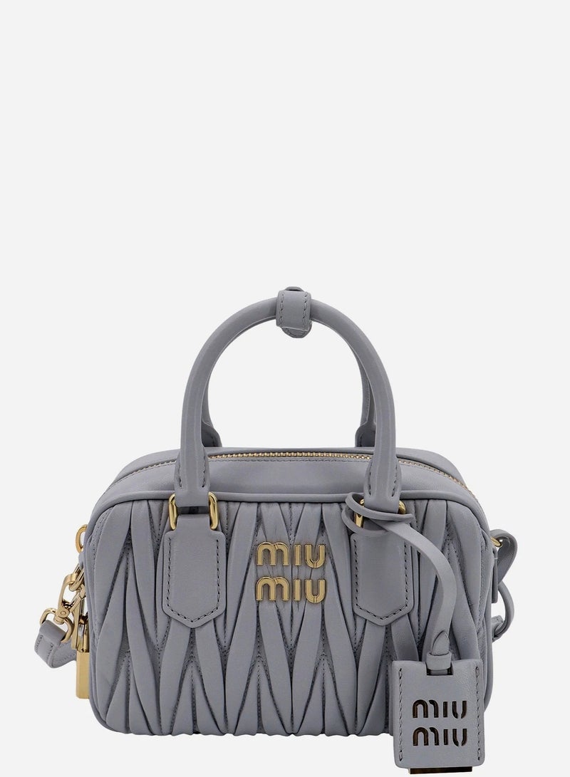 miu Arcadie Quilted nappa leather bag Shoulder Crossbody