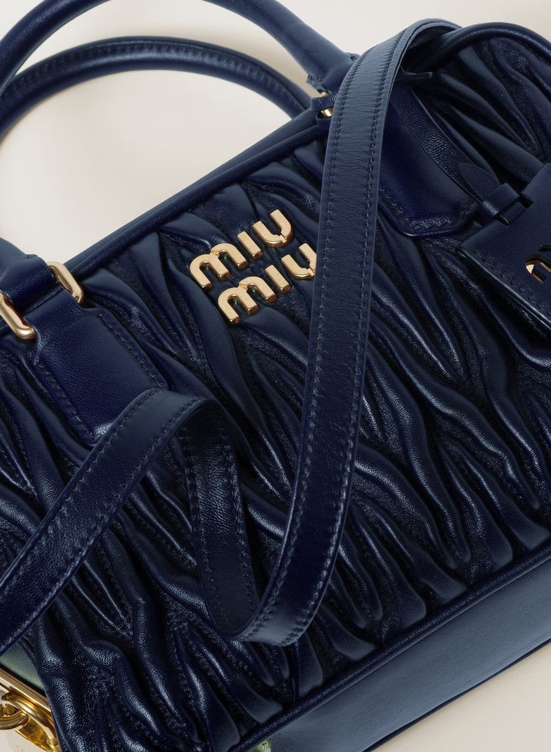 miu miu Arcadie Quilted nappa leather bag Shoulder Crossbody