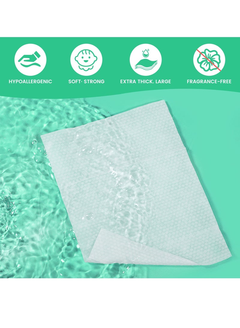 30% thicker Baby Wipes,72s x 6 Packs(432 wipes),Pure Water Baby Wipes for Baby,Multi Purpose Cleaning Baby Wet Wipes for Sensitive Skin