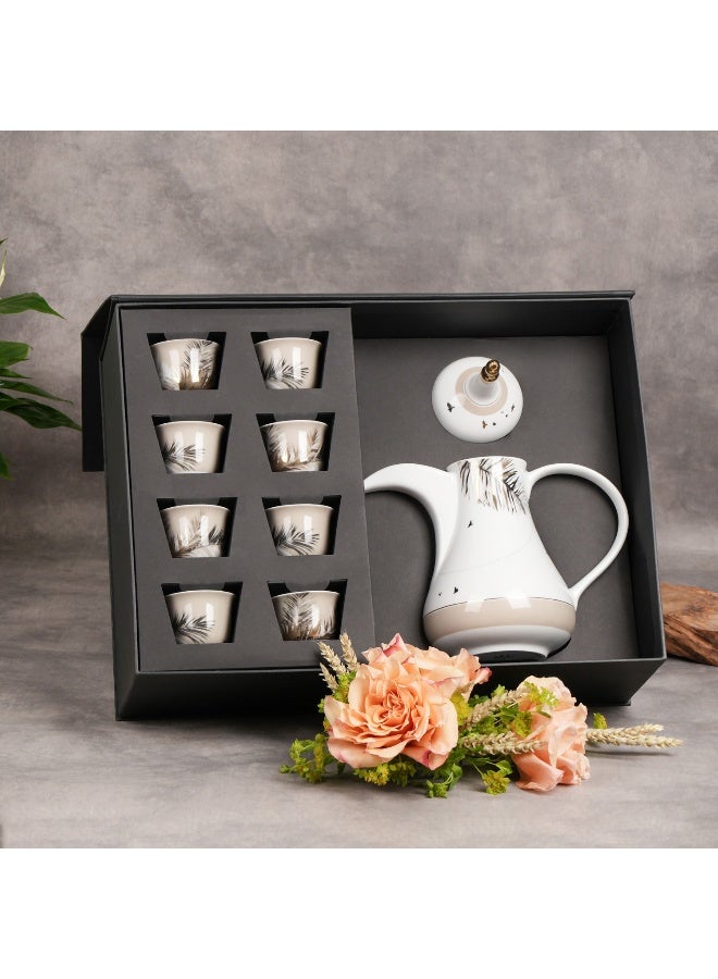 Dallah N Coffee Cup Gift Set By Silsal